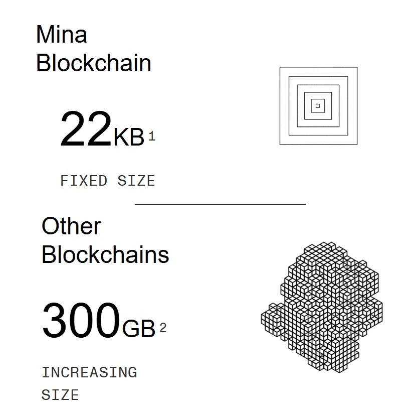 Mina blockchain