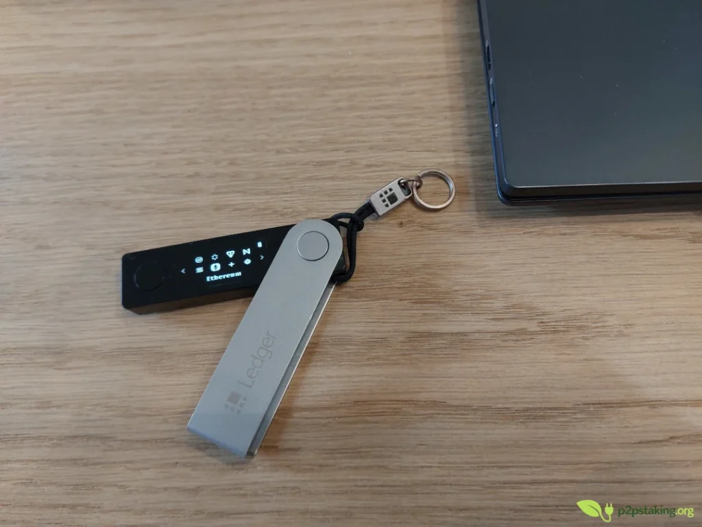 All Blockchain app installed on a ledger nano X